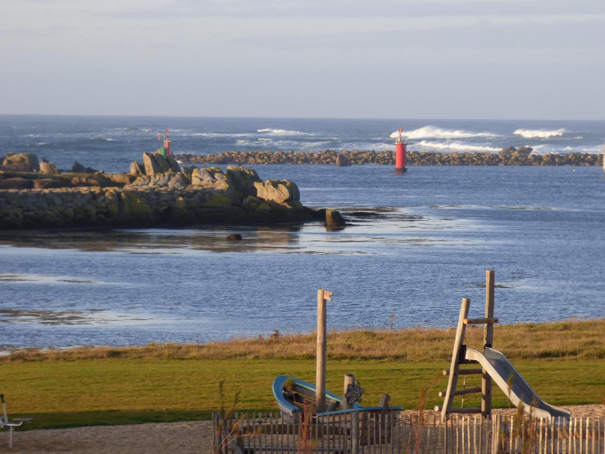 Appart-Studios Vue Mer Panoramique St Guenole Cote Mer Penmarcʼh المظهر الخارجي الصورة