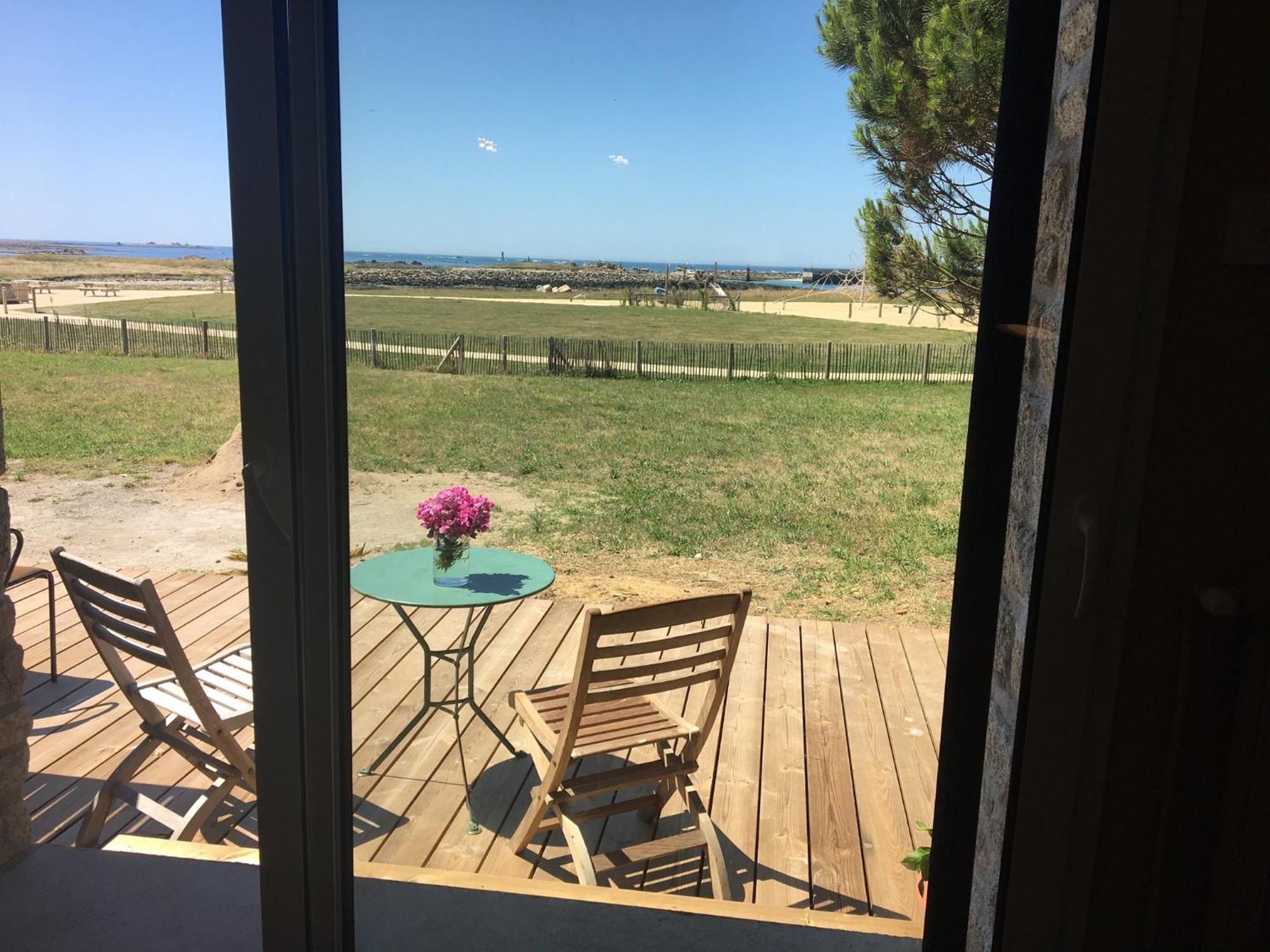 Appart-Studios Vue Mer Panoramique St Guenole Cote Mer Penmarcʼh المظهر الخارجي الصورة