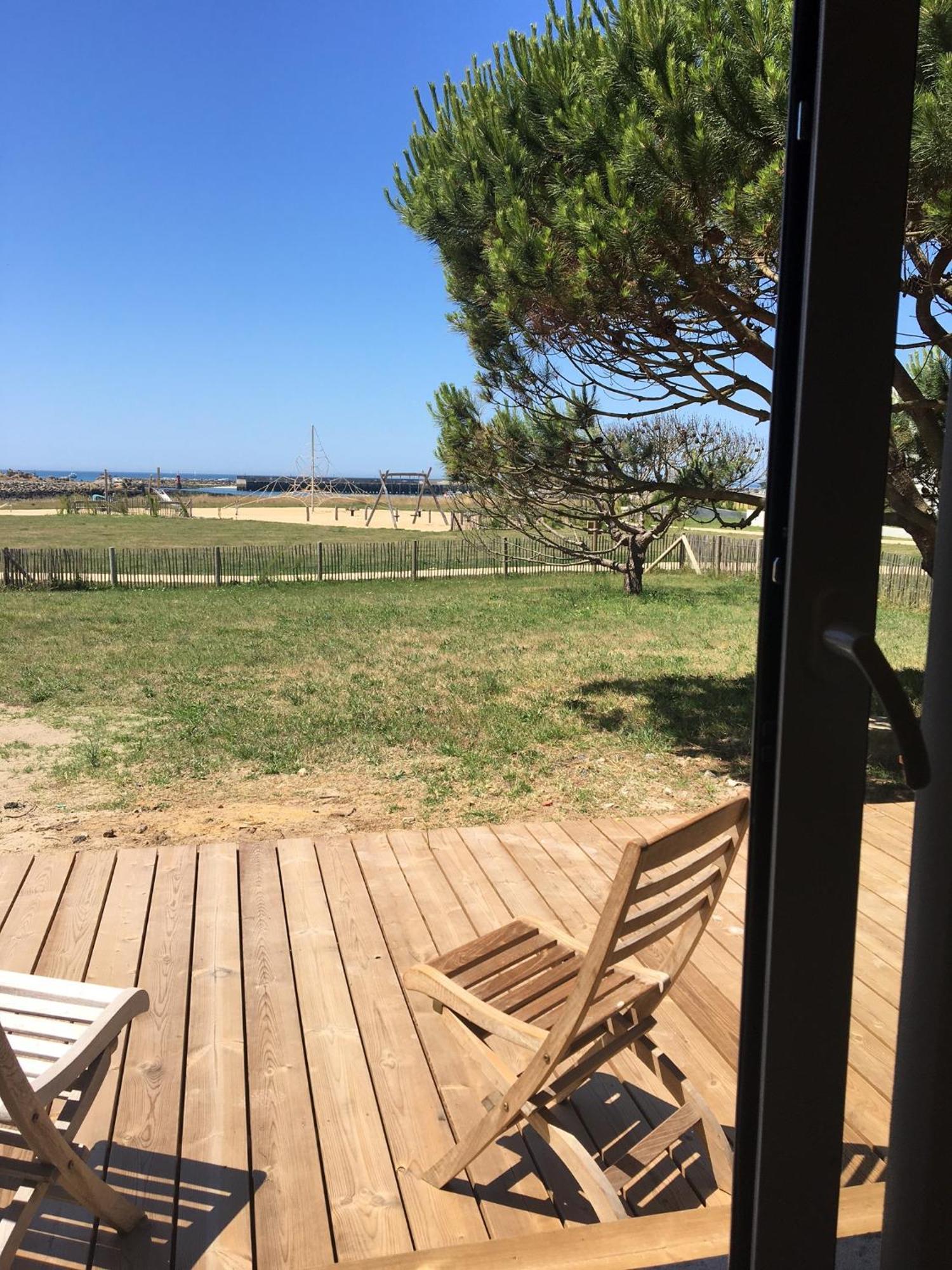 Appart-Studios Vue Mer Panoramique St Guenole Cote Mer Penmarcʼh المظهر الخارجي الصورة