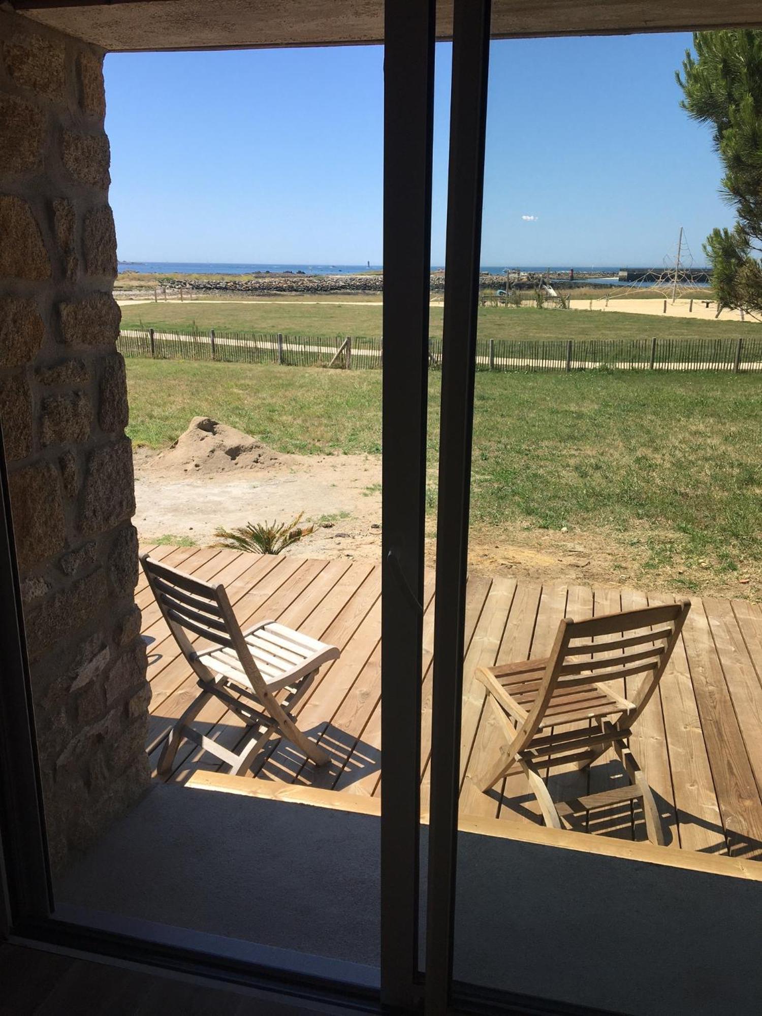 Appart-Studios Vue Mer Panoramique St Guenole Cote Mer Penmarcʼh المظهر الخارجي الصورة